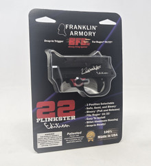 Franklin Armory 22-C1-P 22 Plinkster Edition Binary Firing System Trigger Pack Fits Ruger 10/22 (Curved Trigger) 02-50033-BLK Black