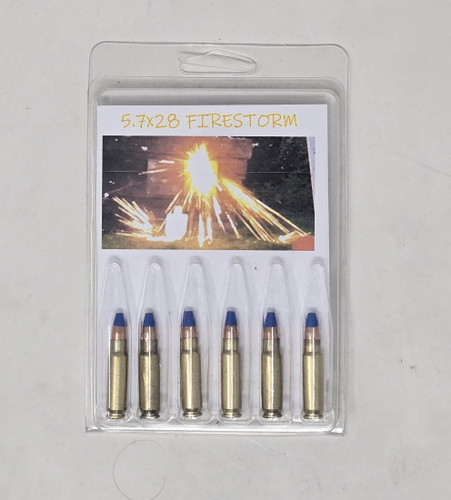 Paraklese Technologies 5.7x28mm Ammunition PT57X28FS6 Firestorm 6 Rounds