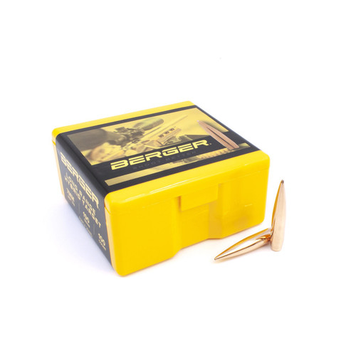 Berger 7mm (.284 Dia) Reloading Bullets BER28485 190 Grain Long Range Hybrid Target Hollow Point 100 Pieces