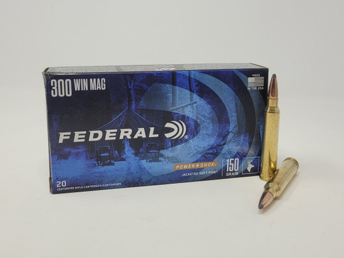 Federal 300 Win Mag Power-Shok 300WGS 150 gr SP 20 rounds