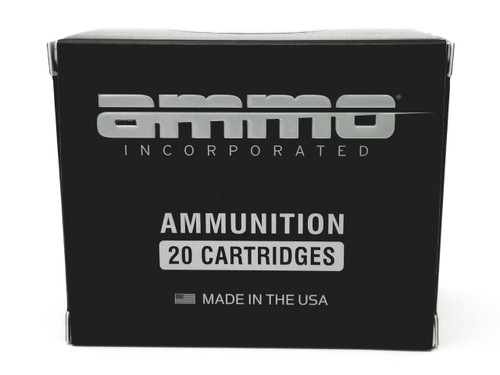 Ammo Inc 40 S&W Ammunition 40180JHPA20 180 Grain Jacketed Hollow Point 20 Rounds