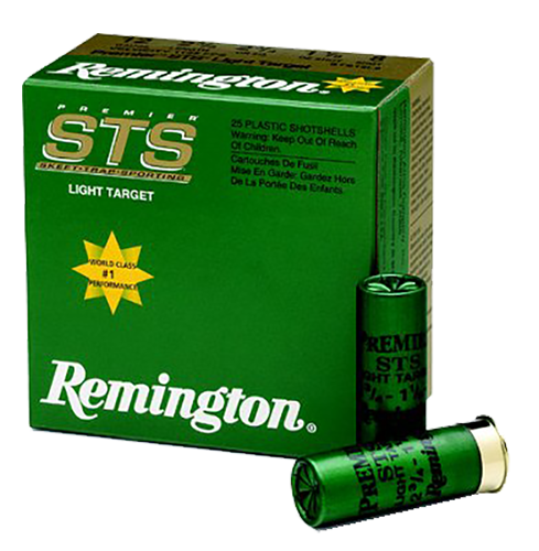 Remington 12 Gauge Ammunition Shot-To-Shot STS12L8 2-3/4" 8 Shot 1-1/8oz 1145fps Case of 250 Rounds