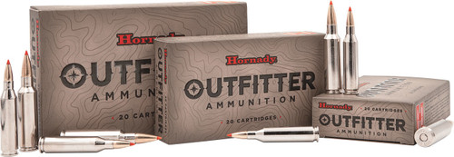 Hornady 243 Win Ammunition Outfitter 80457 80 Grain GMX 20 Rounds