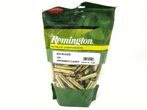 Remington 204 Ruger New Reloading  Brass RC204R 22414 Brass 100 Pieces