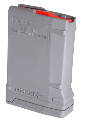 Amend2 5.56x45 NATO / 223 Rem 10 Rounder A2556MOD2GRY10 Gray