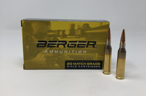 Berger 260 Remington Ammunition Lapua Scenar-L BER30032 136 Grain Hollow Point 20 rounds