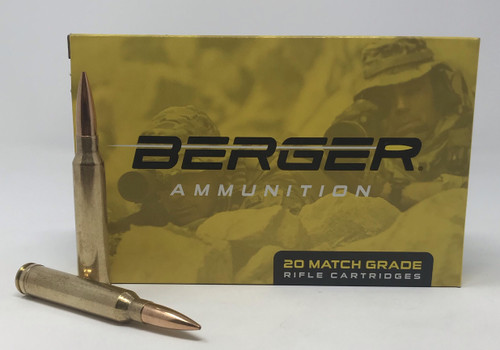 Berger 300 Winchester Mag Ammunition Juggernaut OTM BER70030 185 Grain 20 rounds