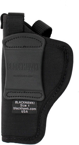 Blackhawk Hip Holster Size 1 RH 3-4" Medium Autos BH73NH01BKR