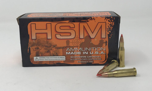 HSM 218 Bee Ammunition 218B3N 35 Grain V-Max 50 Rounds