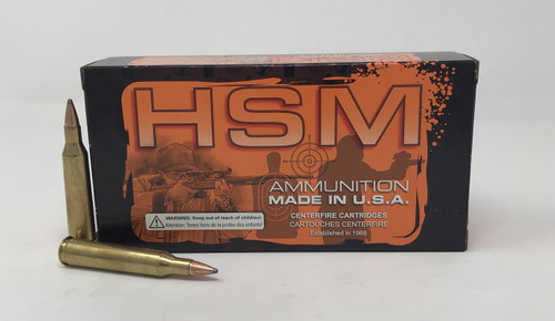 HSM 220 Swift Ammunition 220Sw4N 55 Grain Soft Point 20 Rounds