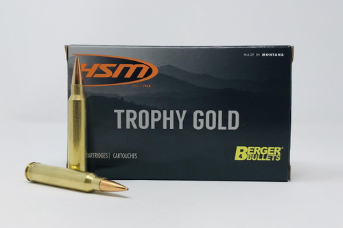 HSM 300 Win Mag Ammunition 300WM185VLD 185 Grain Match Hunting VLD 20 Rounds