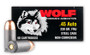 Wolf 45 ACP Ammunition 230 Grain Full Metal Jacket 50 Rounds
