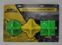 Ridgeline 3 Pack Ground Bouncing Targets RL10326 Ball Star and Cube Target Green/Yellow