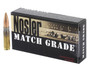 Nosler Match Grade 300 Blackout Ammunition 51275 220 Grain Custom Competition 20 Rounds