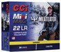 CCI 22 LR Ammunition Meat Eater CCI962ME 36 Grain Copper Plated Hollow Point 300 Rounds