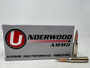 Underwood 6.5 Creedmoor Ammunition UW867 119 Grain Flash Tip Solid Monolithic 20 Rounds