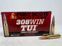 Fort Scott Munitions 308 Winchester Ammunition FSM308150SCV2 150 Grain Solid Copper Spun 20 Rounds