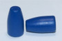 The Blue Bullets 9mm (.355 Dia) Reloading Bullets BB9147FP 147 Grain Polymer Coated Flat Point 250 Pieces