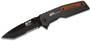 Smith & Wesson M&P Bodyguard Folding Knife SW1085900 3.5" Serrated Tanto Blade Wood/Black