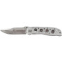 Smith & Wesson Extreme Ops Folding Knife CK105H 3.25" Drop Point Blade Aluminum/Silver