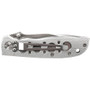 Smith & Wesson Extreme Ops Folding Knife CK105H 3.25" Drop Point Blade Aluminum/Silver