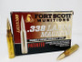 Fort Scott Munitions 338 Lapua Magnum Ammunition FSM338250SBV1 250 Grain Solid Copper Spun TUI 20 Rounds