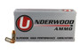 Underwood 40 S&W Ammunition UW227 180 Grain Flat Nose Full Metal Jacket 50 Rounds