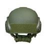 Guard Dog Fast Ballistic Helmet Level 3a Green With Multicam Cover FAST-HELMET-U-G