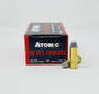 Atomic 38 Special Ammunition ATOM38125 125 Grain Lead Flat Point 50 Rounds