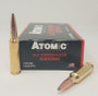 Atomic Ammunition 6.5 Creedmoor Ammunition ATOM65CM129 129 Grain Subsonic Soft Point 20 Rounds