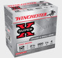 Winchester 12 Gauge Ammunition Super-X Upland & Small Game X12P4 2-3/4" #4 Shot 1-1/4oz 1220fps 25 Rounds