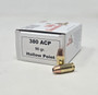 Mills Ammunition 380 ACP Ammunition 380ACP90JHP 90 Grain Jacketed Hollow Point 20 Rounds
