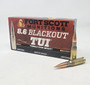 Fort Scott Munitions 8.6mm Blackout Ammunition Tumble Upon Impact FSM86BLK235SCV1 235 Grain Solid Copper Spun 20 Rounds
