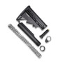 Kak Industries AR15 Build Kit 5.56x45mm NATO 16" Mid Gas 1:7 Twist 15" MLOK Handgaurd M4 Stock (Black)