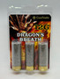 GunNutts 12 Gauge Ammunition GN12GADB 2-3/4" Dragon's Breath 3 Rounds