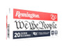 Remington 22-250 Rem Ammunition "We The People" R222501US 55 Grain Pointed Soft Point 20 Rounds