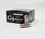 G9 Defense 9mm +P Ammunition Woodsman WM-9MMP-124A 124 Grain Solid Copper 20 Rounds