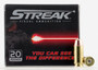 Ammo Inc. 40 S&W Ammunition STREAK 40180TMC-STRK 180 Grain Full Metal Jacket 20 Rounds