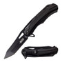 Elite Tactical Black Tanto Blade Linerlock Folding Knife ET1026BK