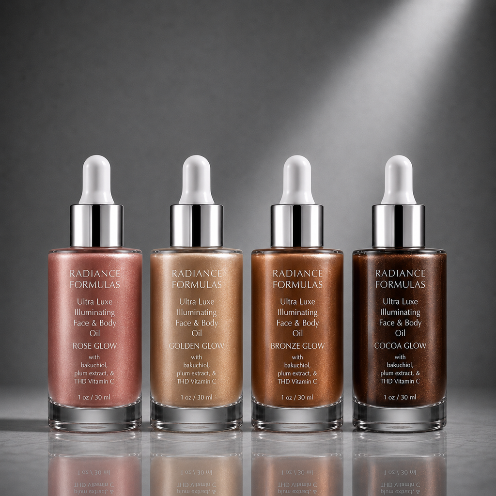 RADIANCE FORMULAS Ultra Luxe Illuminating Face & Body Oils 
