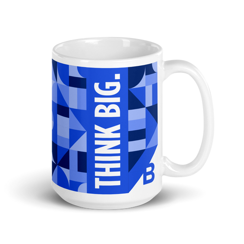 Think Big Slogan Coffee Mug