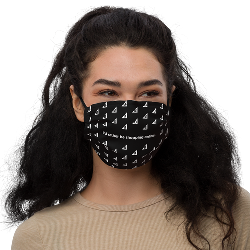 I’d Rather Be Shopping Online Face Mask