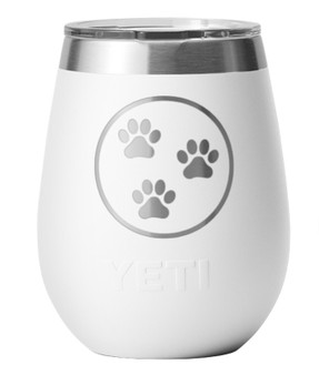 Tri Paws Yeti 10oz Wine Rambler