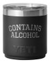 Contains Alcohol  Yeti Lowball - Black