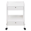 TL-818 Trolley Table With 2 Locking Drawers