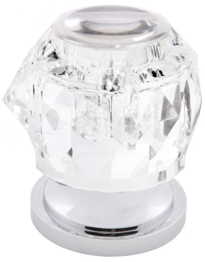 SPA SOURCE - Swivel Faucet with Round Pivoting Acrylic Handle 