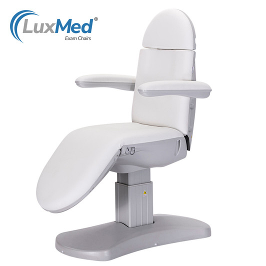 LuxMed - MODERNO 4 Motor Electric Spa Treatment Table | UL Motors | Wireless Remote | ALL WHITE