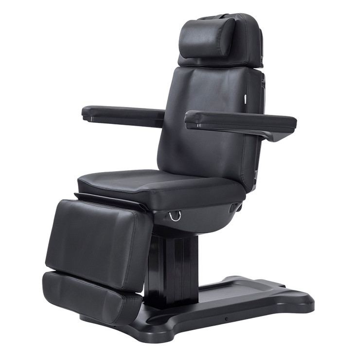 SPA SOURCE - Apero (All Black) Electric Spa Treatment Table (Facial Chair/Bed)