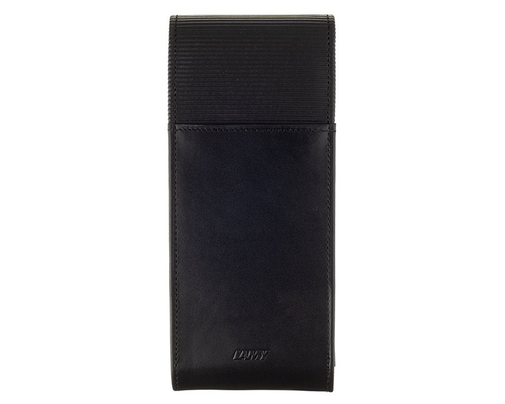 Lamy Case Lamy 3 Pen Nappa Leather Case - Black - Cardinal Pens & Paper