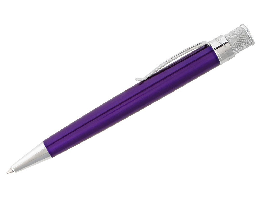 Retro 51 Tornado Classic Lacquer Rollerball - Purple - Cardinal